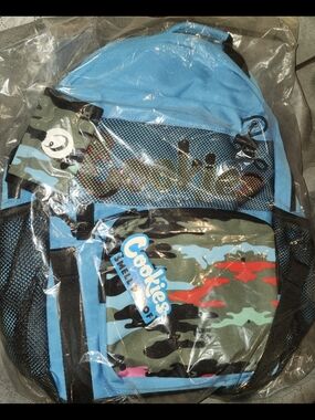 NEW Cookies Escobar Blue Camo Smell Proof Backpack